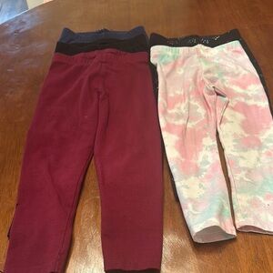Cat & Jack Red Leggings